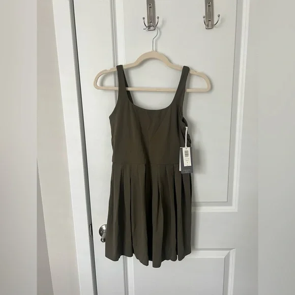 open lace back dress Summer Athletic Pleated Dress with Built-in Bra  Paika Sports Online Store